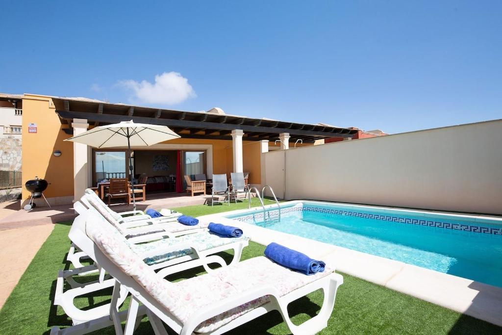 Villa Carmen Caleta De Fuste Luaran gambar